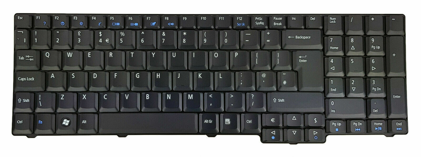  Extensa 5635 WISTAR Laptop Keyboard Compatible for Acer Extensa 5235, 5635, 5635G, 5635Z, 5635ZG, 7220, 7620, 7620G, 7620Z Series